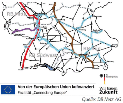 Streckenausrüstung ETCS, Passau NürnbergFeucht BPR Dr. Schäpertöns