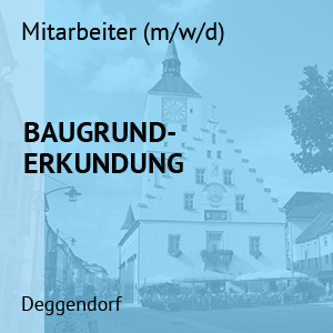 Mitarbeiter Baugrunderkundung