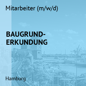 Mitarbeiter Baugrunderkundung